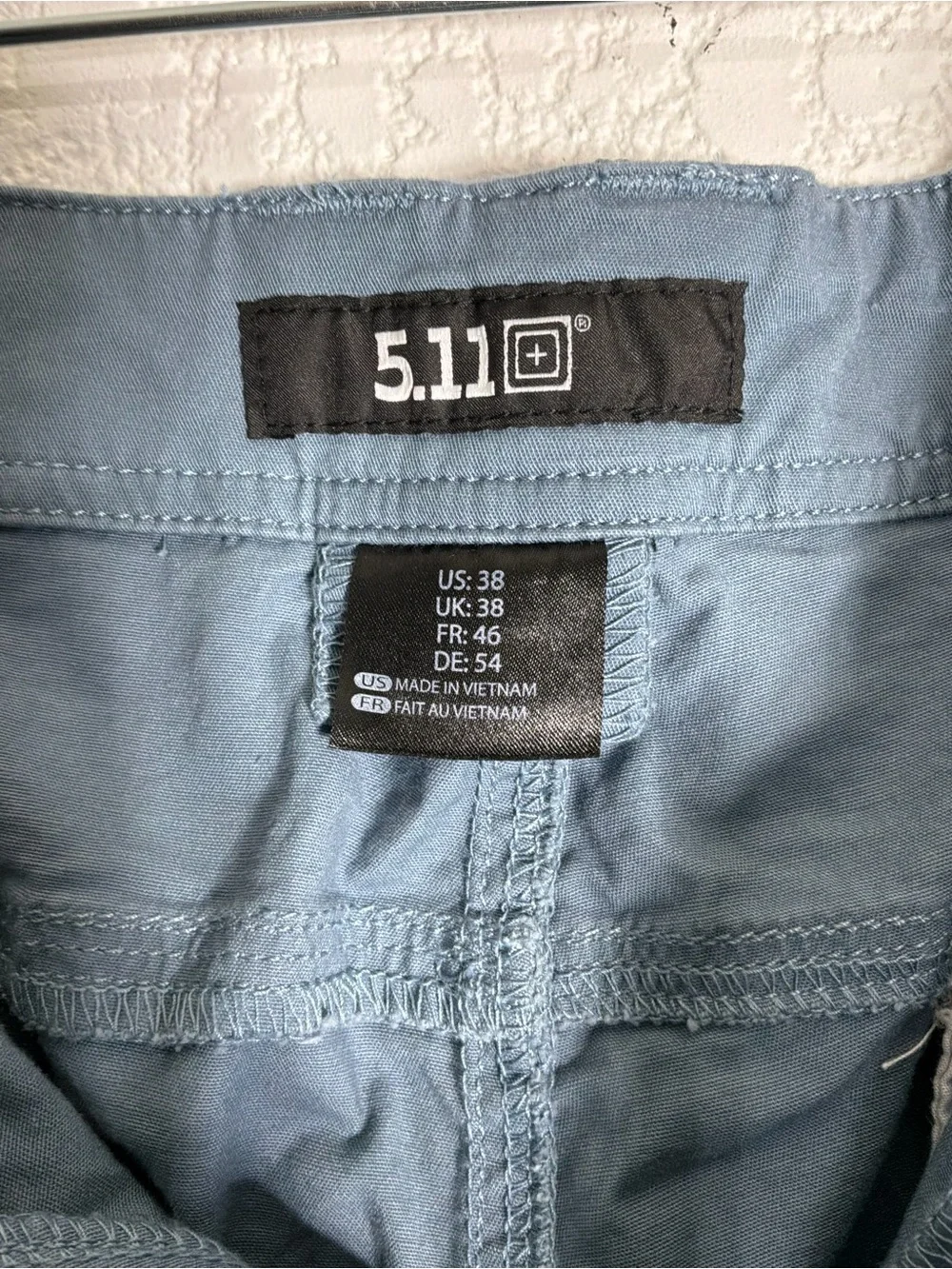 Men's 511 Tactical Blue Chino Shorts Size 38